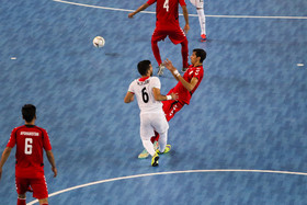 دیدار تیم های تیم ملی فوتسال ایران و افغانستان