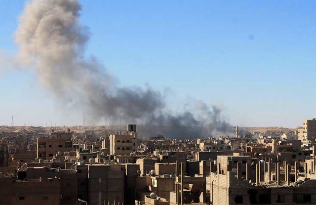 کشته شدن ۱۷ غیرنظامی در حمله ائتلاف آمریکا در شرق سوریه