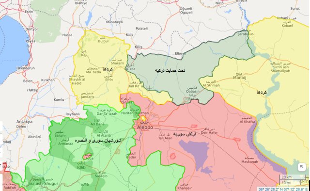 حملات "تلافی جویانه" ترکیه علیه نیروهای یگان‌های مدافع خلق در شمال سوریه