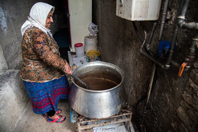 برداشت انار در روستای کوهستان شهرستان بهشهر
