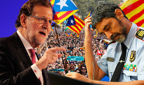 رئیس پلیس کاتالونیا رسما استعفا کرد