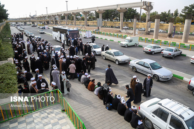 ترافیک پرحجم در محورهای مواصلاتی منتهی به عراق