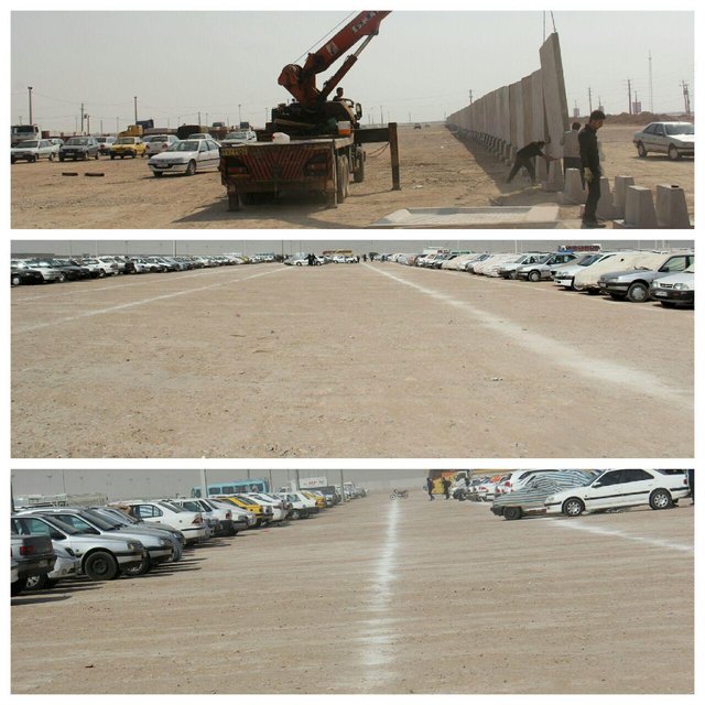 بهره برداری از پارکینگ پایانه مرزی چذابه با گنجایش ۲۰۰۰ خودرو