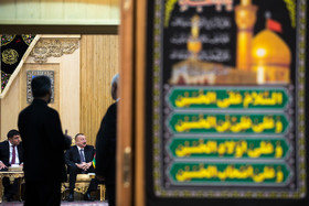ورود الهام علیاف رییس جمهوری آذربایجان 