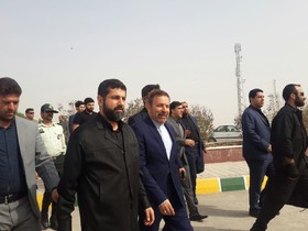 بازدید رییس دفتر رییس‌جمهور از مرز چذابه