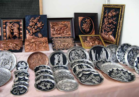 هنرمندان قلم‌زنی مس در زنجان را باور کنیم