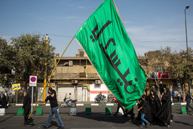 راهپیمایی مردمی اربعین از میدان امام حسین تا حرم حضرت عبدالعظیم حسنی -  خیابان شوش