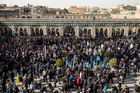 راهپیمایی مردمی اربعین از میدان امام حسین تا حرم حضرت عبدالعظیم حسنی -  حرم حضرت عبدالعظیم حسنی