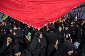 راهپیمایی مردمی اربعین از میدان امام حسین تا حرم حضرت عبدالعظیم حسنی -حد فاصل بزرگراه آزادگان تا حرم 