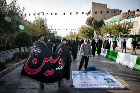 راهپیمایی مردمی اربعین از میدان امام حسین تا حرم حضرت عبدالعظیم حسنی -  خیابان ۱۷ شهریور حدفاصل میدان امام حسین تا میدان شهدا