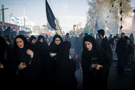 راهپیمایی مردمی اربعین از میدان امام حسین تا حرم حضرت عبدالعظیم حسنی -  میدان خراسان