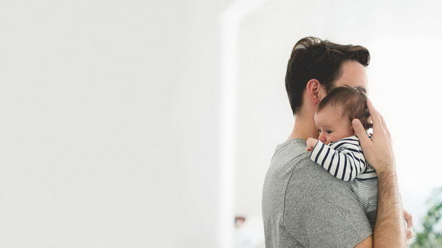 پدر فرزند کودک نوزاد افسردگی والدین
