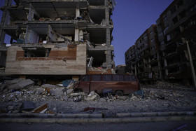 خسارات زلزله در سر پلذهاب- کرمانشاه