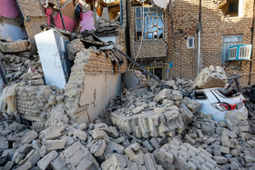 خسارات زلزله در سر پلذهاب- کرمانشاه