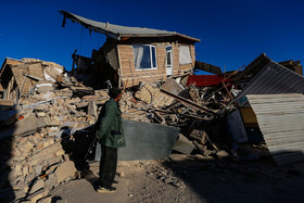 خسارات زلزله در سر پلذهاب- کرمانشاه