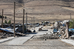 خسارات زلزله غرب کشور در روستای '' عباس اوليا ''