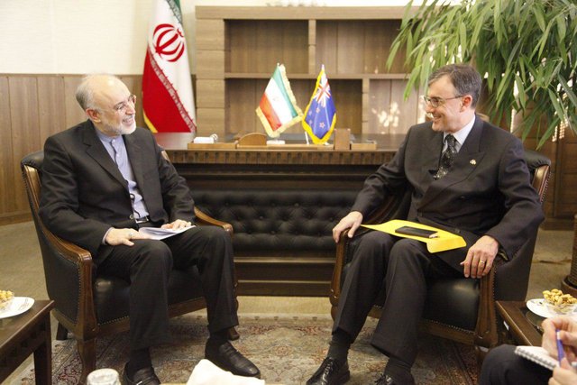 دیدار سفیر استرالیا در ایران با صالحی