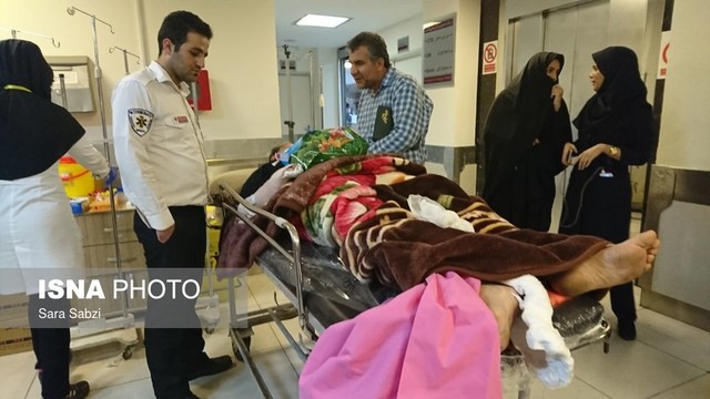 اسامی مصدومان انتقالی زلزله کرمانشاه به تهران و کرج
