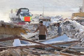 خدمات رسانی 500 نیروی شهرداری تهران در مناطق زلزله زده