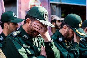 مراسم تشییع پیکر دو شهید تازه تفحص شده در کرج