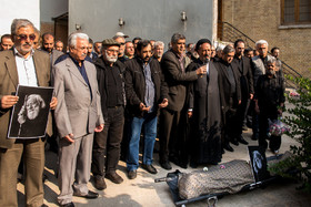 مراسم تشییع پیکر محمد پور ستار