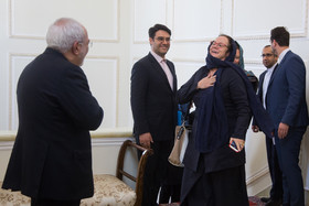 هیئت همراه رئیس‌گروه روابط ایران و پارلمان اروپا در دیدار با ظریف