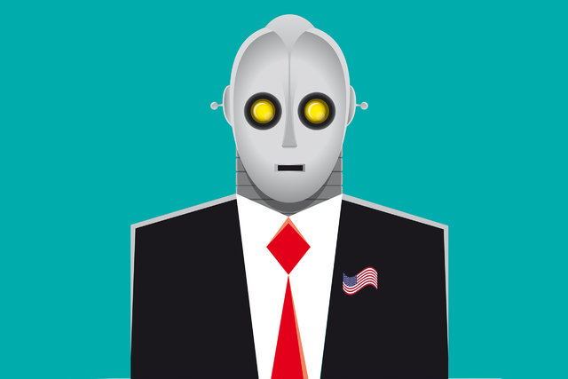 ربات سیاستمدار