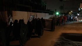 تظاهرات در بحرین در اعتراض به ادامه حصر خانگی آیت‌الله  عیسی قاسم
