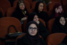 حضور مینو خالقی در اولین سالگرد ارتحال مرحوم موسوی اردبیلی