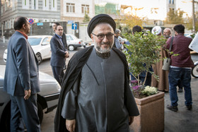 حضور محمدعلی ابطحی در اولین سالگرد ارتحال مرحوم موسوی اردبیلی