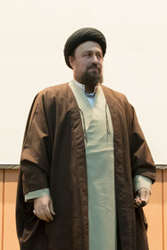 حضور حجت الاسلام سیدحسن خمینی در اولین سالگرد ارتحال مرحوم موسوی اردبیلی