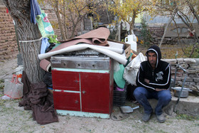 زلزله استان کرمان -  خسارات وارد شده به منازل مسکونی در  روستای گروک شهر راور 