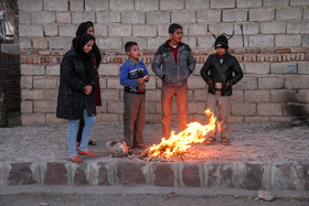 زلزله استان کرمان -  خسارات وارد شده به منازل مسکونی در  روستای گروک شهر راور 