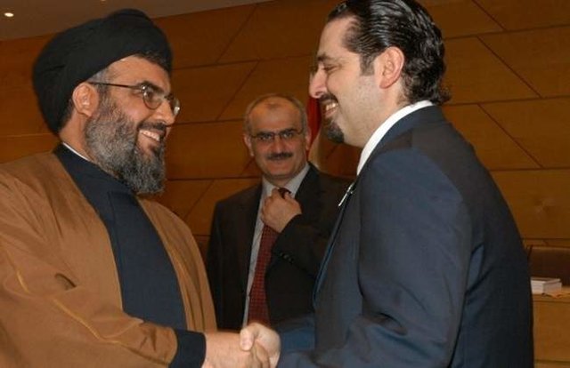 پیام سید حسن نصرالله به حریری: چه ظالم و چه مظلوم باشی از تو حمایت می‌کنیم