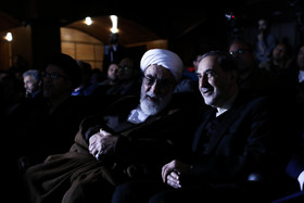 علیاکبر ولایتی و محمدی گلپایگانی در همایش طلوع حقیقت