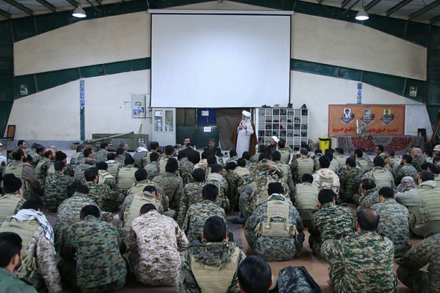 دیدار امام جمعه قزوین با مدافعان حرم 