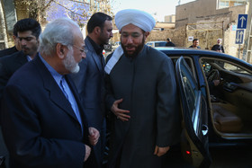 دیدار شیخ احمد بدرالدین حسون مفتی اعظم سوریه با مراجع و علما در قم