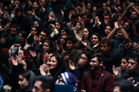 مراسم روز دانشجو در دانشکده ادبیات دانشگاه تهران