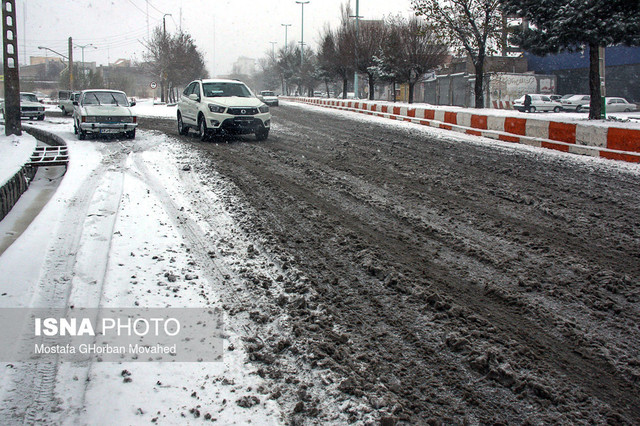 پیشبینی بارش برف و باران برای اغلب مناطق کشور و تهران بارش برف پاییزی در شهرستان اهر