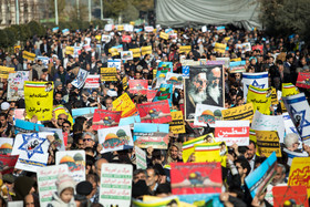 راهپیمایی ضد صهیونیستی پس از نماز جمعه‌ی تهران