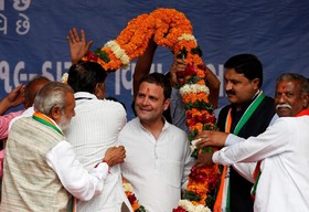 رائول گاندی به رهبری حزب کنگره هند انتخاب شد
