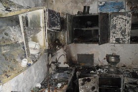 انفجار گاز شهری در شهرک امام تبریز