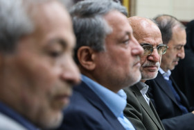 محمدحسین مقیمی، استاندار  در نشست مشترک اعضای شورای شهر تهران، ری و تجریش با استاندار تهران
