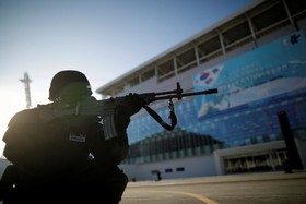 رزمایش مقابله با تروریسم پیش از المپیک زمستانی کره
