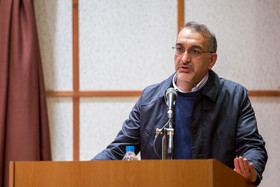 سخنرانی محمدحسین نصراصفهانی رئیس پژوهشگاه زیست فناوری اصفهان در مراسم گرامی‌داشت هفته پژوهش