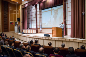 سخنرانی حمید گورابی رئیس سابق پژوهشگاه رویان در مراسم گرامی‌داشت هفته پژوهش