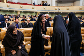 لعیا جنیدی معاون حقوقی رییس جمهور در اولین اجلاس ملی گزارش پیشرفت ها و راهکارهای رفع موانع تحقق حقوق شهروندی