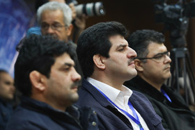  رسول خادم و احمد پازاج در مجمع انتخابی ریاست فدراسیون کشتی