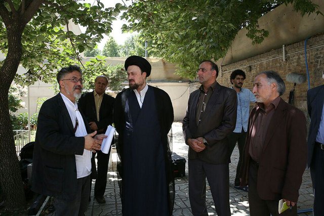 پشت صحنه‌ی بانو قدس ایران