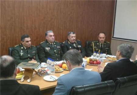 بازدید هیات پزشکی نظامی آذربایجان از دانشگاه علوم پزشکی بقیةالله الاعظم (عج) و بیمارستان سپاه